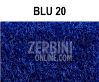 colore blu per tappeto su misura in cocco sintetico