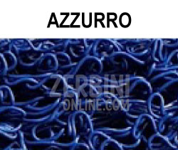 colore azzurro per tappeto in ricciolo vinilico